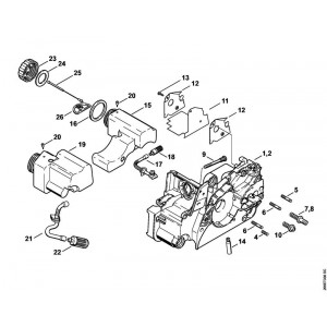 Stihl MS 180 2-MIX (11302000360-RO)